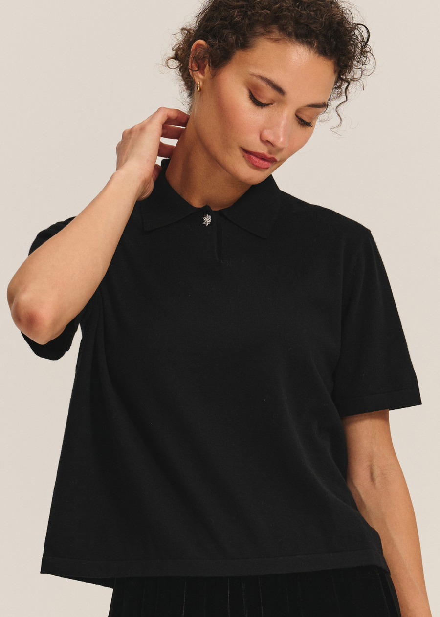 Velvet Emerson Cotton Cashmere Sweater