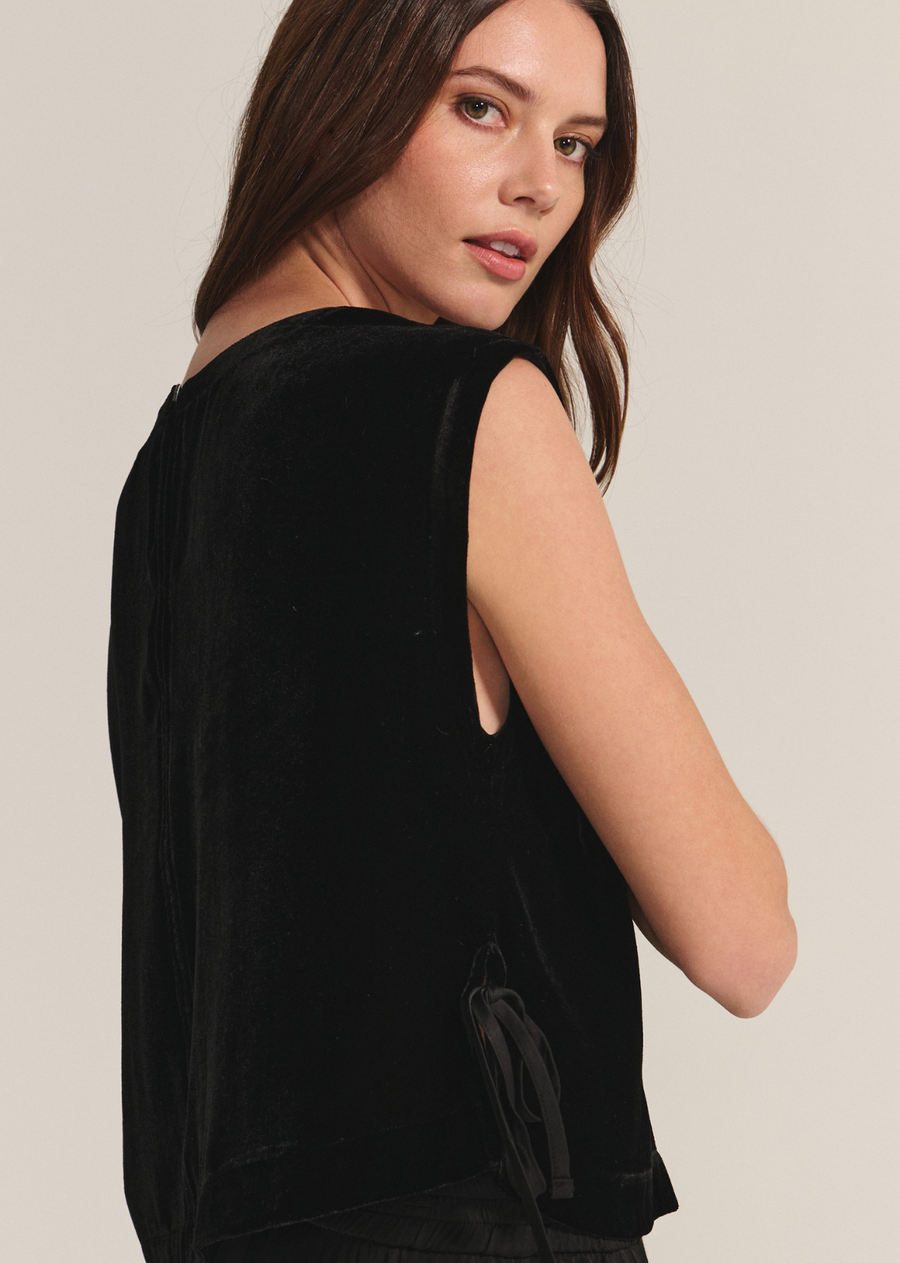 Velvet Hadley Mix Media Top