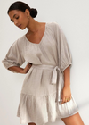 Velvet Kaylie Woven Linen Dress