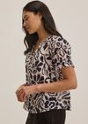 Velvet Leslie Printed Viscose Top