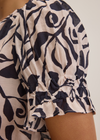 Velvet Leslie Printed Viscose Top