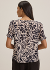 Velvet Leslie Printed Viscose Top