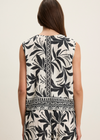 Velvet Lindsay Fiji Print Top