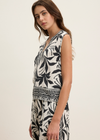 Velvet Lindsay Fiji Print Top