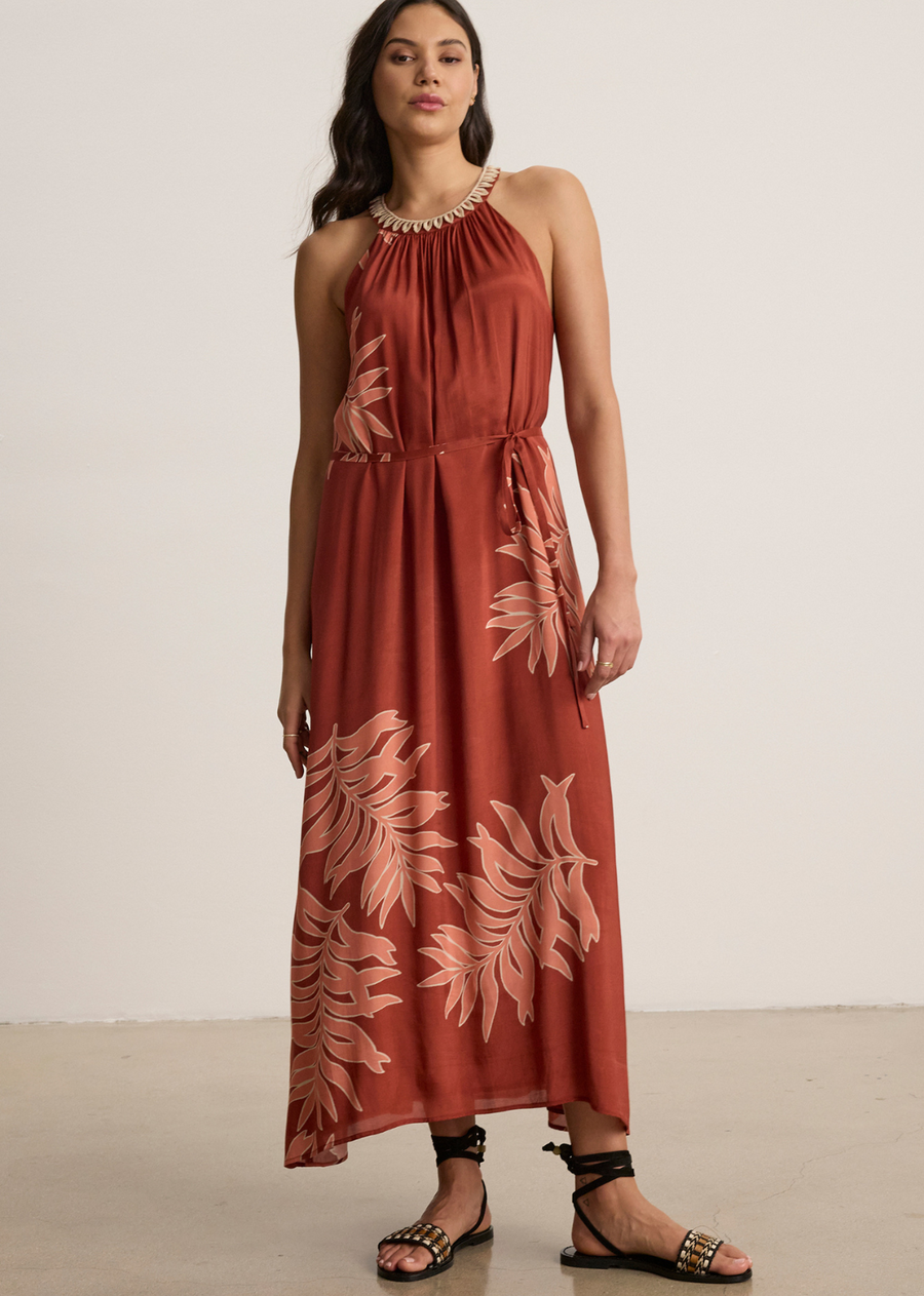 Velvet Odessa Palmetto Print Dress