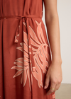 Velvet Odessa Palmetto Print Dress