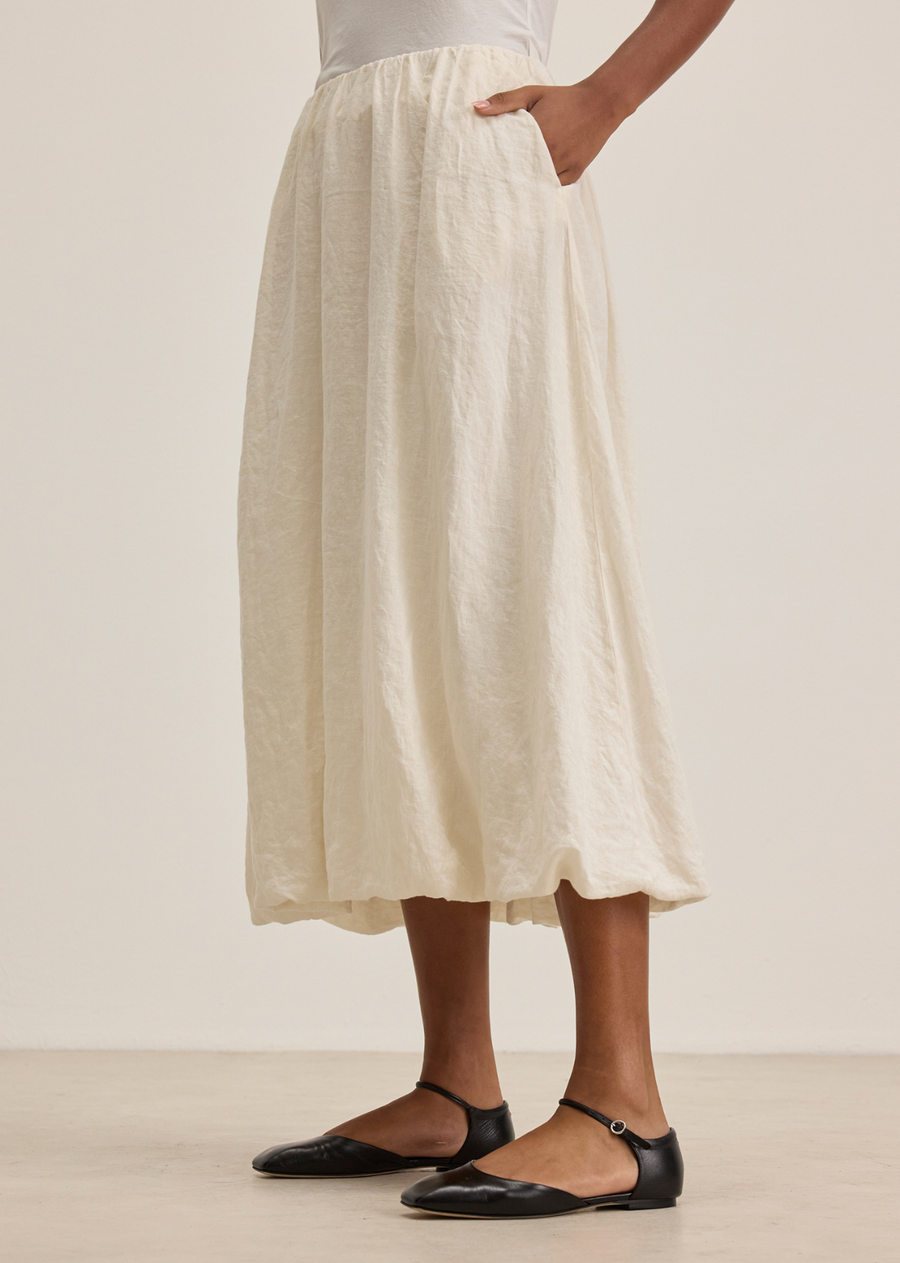 Velvet Rachelle Woven Linen Skirt