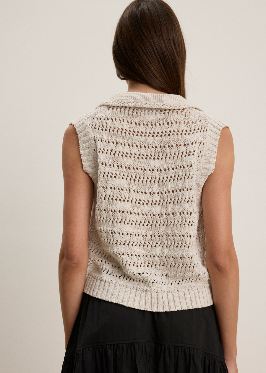 Velvet Renee Crochet Stitch Sweater