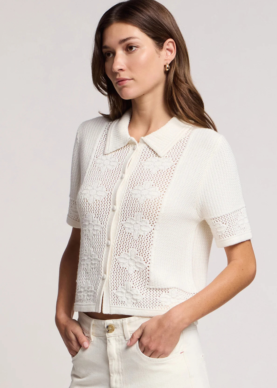 Velvet Rosemond Cotton Cashmere Top