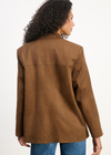 Velvet Salie Faux Suede Jacket