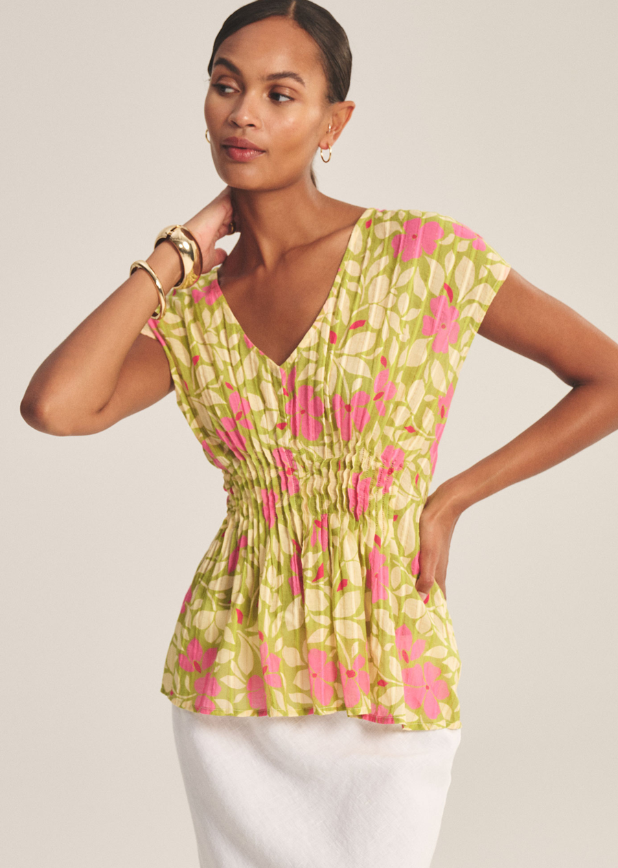 Velvet Sarah Printed Top