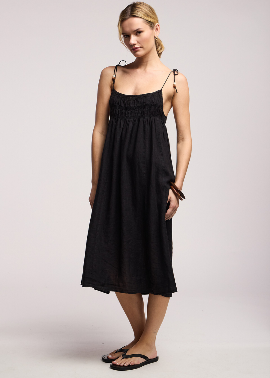 Velvet Teresa Linen Dress