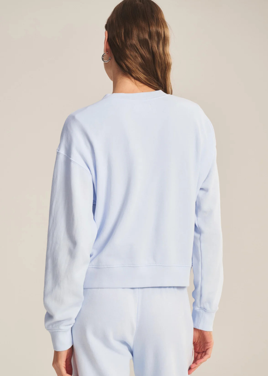 Velvet Yoko Fleece Top - Ice