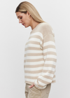 Velvet Lex Striped Crew Neck Sweater.A modern take on a classic breton silhouette with a slightly wider sleeve and a rolled hemline, which give this sweater a laid-back feel, while the blend of cotton and cashmere elevates it to an everywhere knit pick.