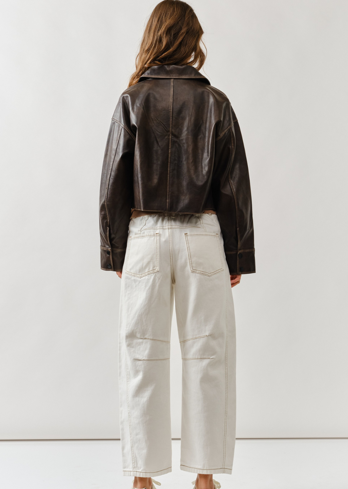 Vintage Washes Leather Jacket