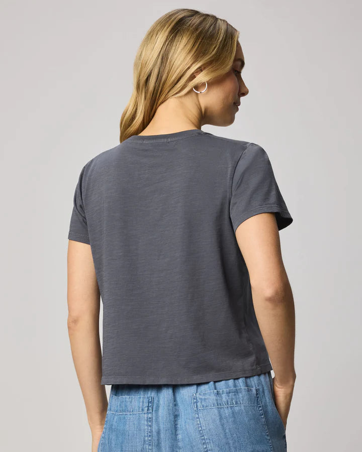 Splendid Louisa Short Sleeve Tee - Ink