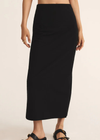 Z Supply Gail Midi Skirt - True Black