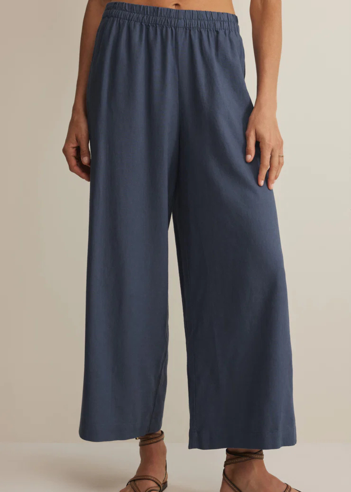 Z Supply Scout Linen Pant - Vintage Indigo