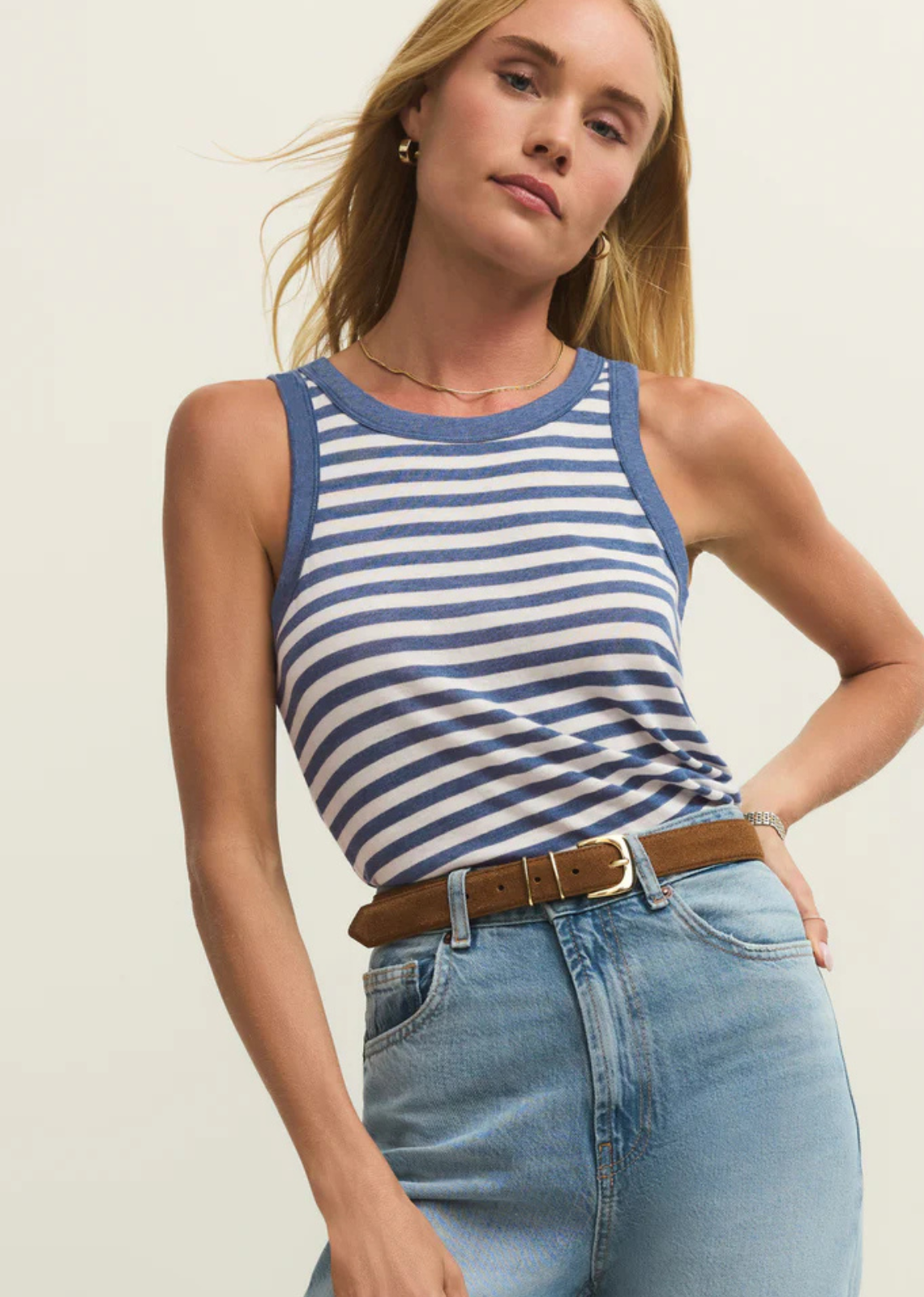 Z Supply Select Striped Tank
