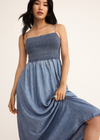 Z Supply Bayside Chambray Midi Dress