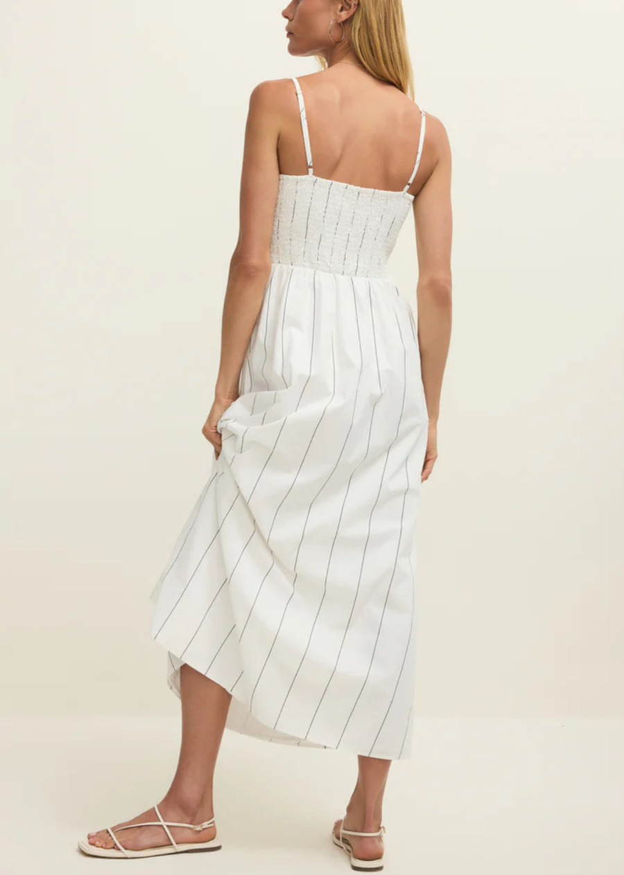 Z Supply Bayside Stripe Midi Dress