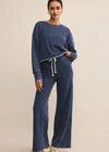Z Supply Circuit Knit Denim Sweatshirt