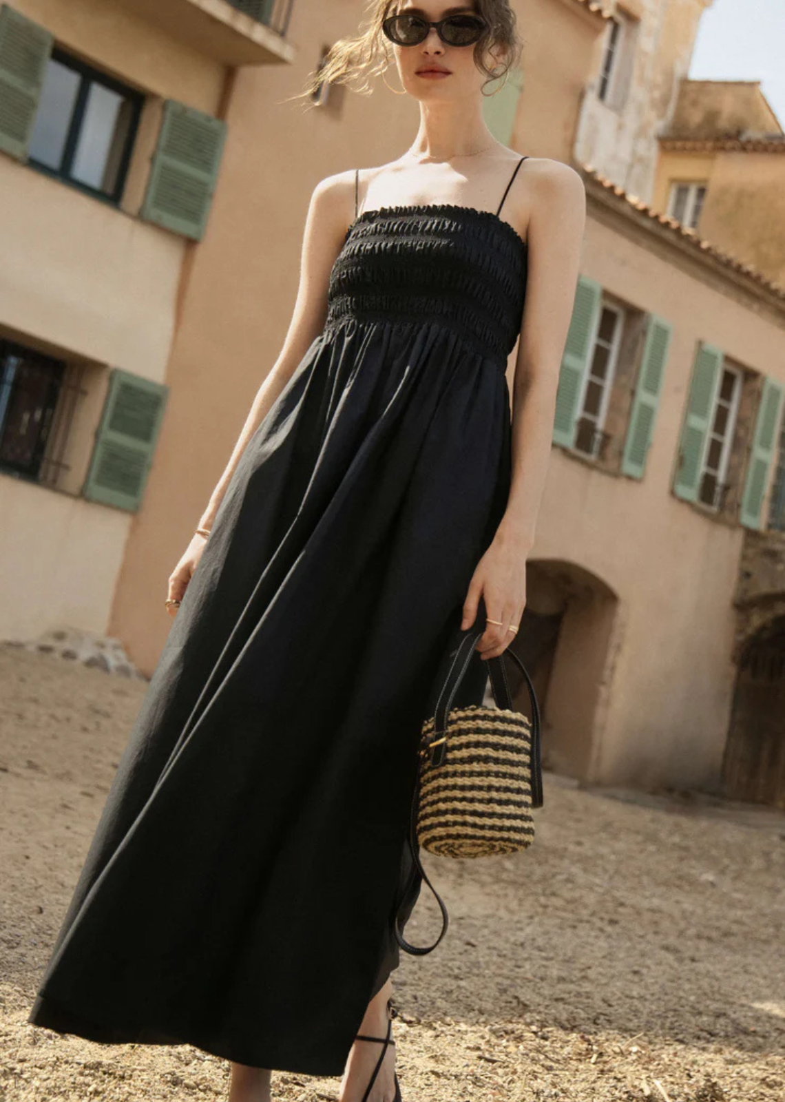 Z Supply Cornelia Poplin Midi Dress