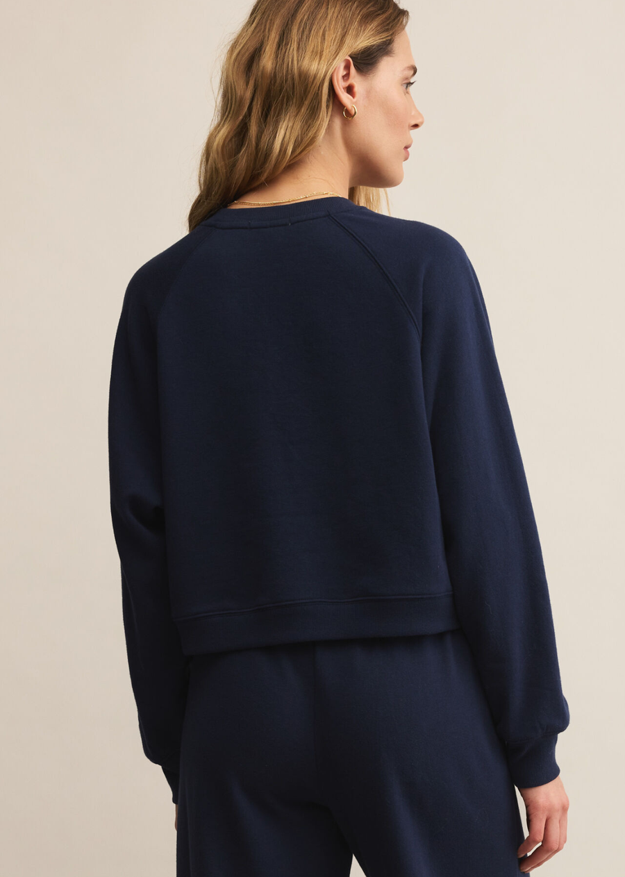Z Supply Crop Out Sweatshirt