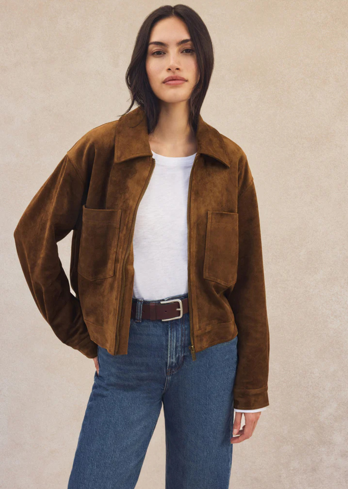 Z Supply Heritage Suede Jacket