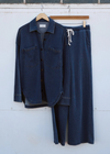 Z Supply Hunter Knit Denim Pant - Indigo