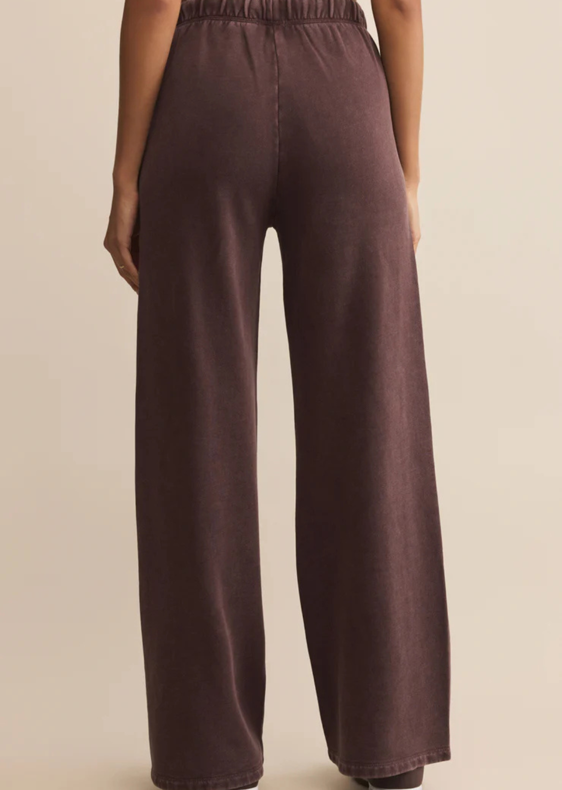 Z Supply Hunter Knit Pant - Chocolate Cherry