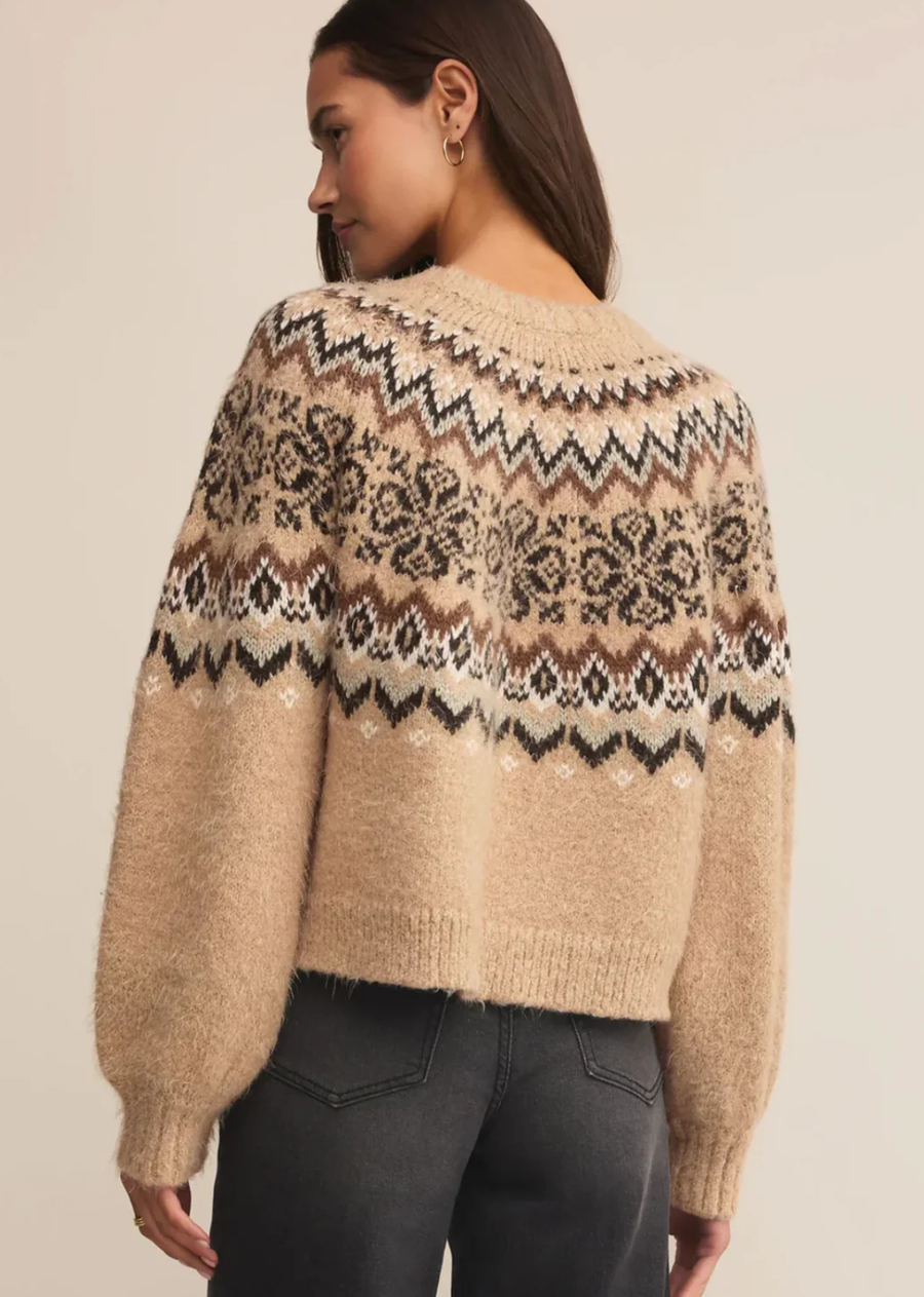 Z Supply Kenaby Fair Isle Sweater
