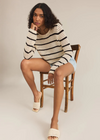 Z Supply Kit Stripe Crochet Sweater