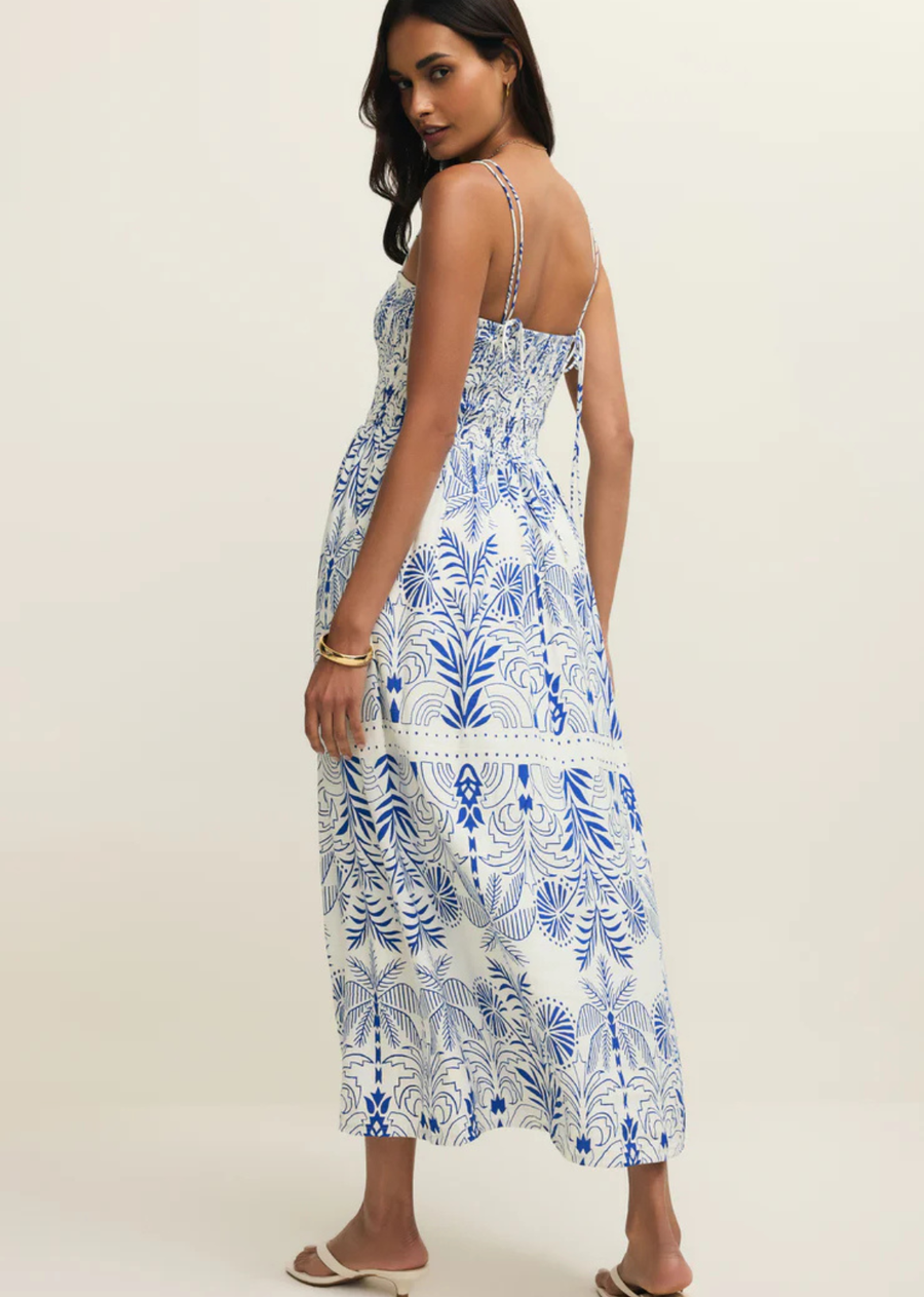 Z Supply Nadine Palm Maxi Dress