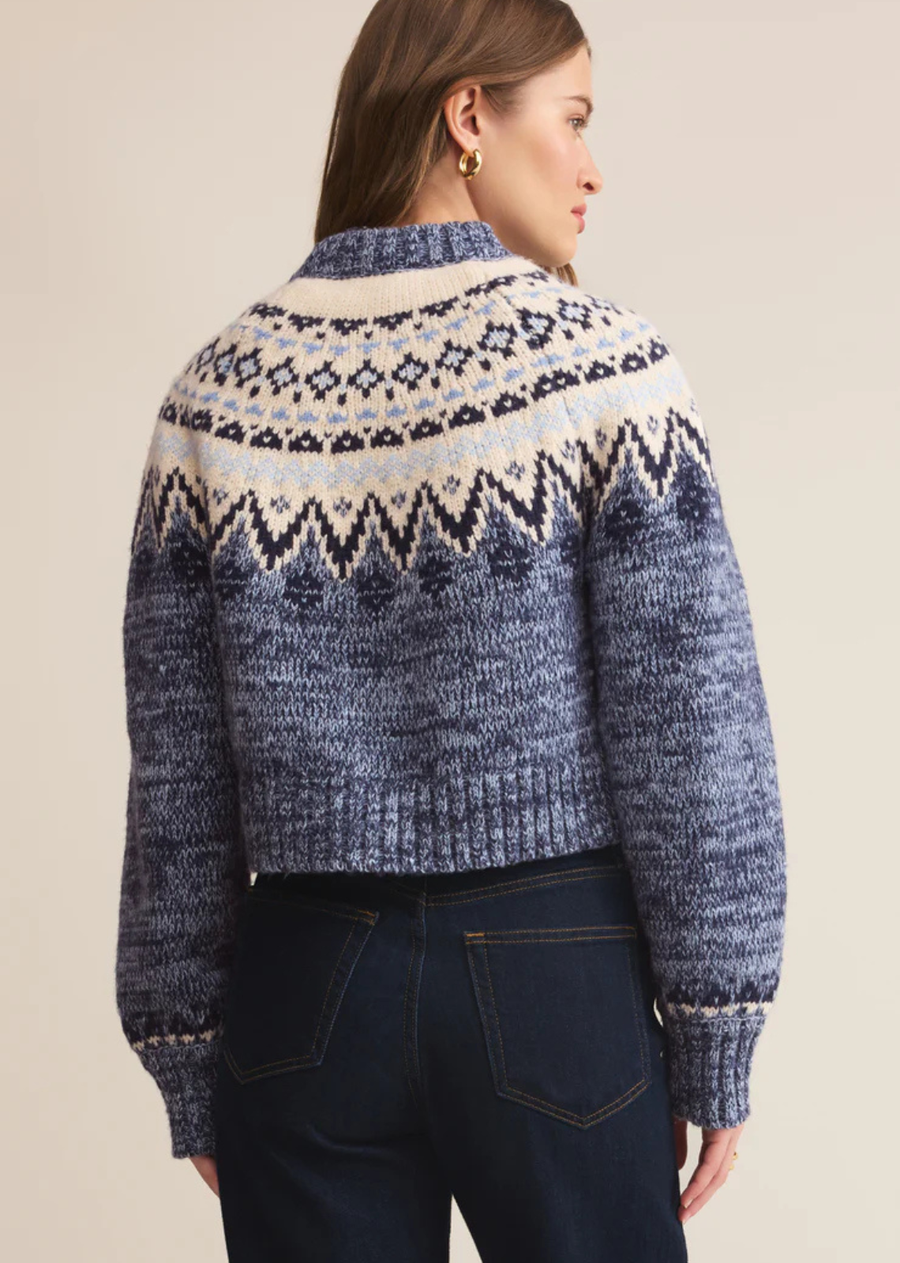Z Supply North Sea Fairisle Cardigan