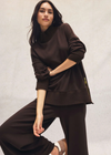 Z Supply Sable Luxe Mock Neck Sweater