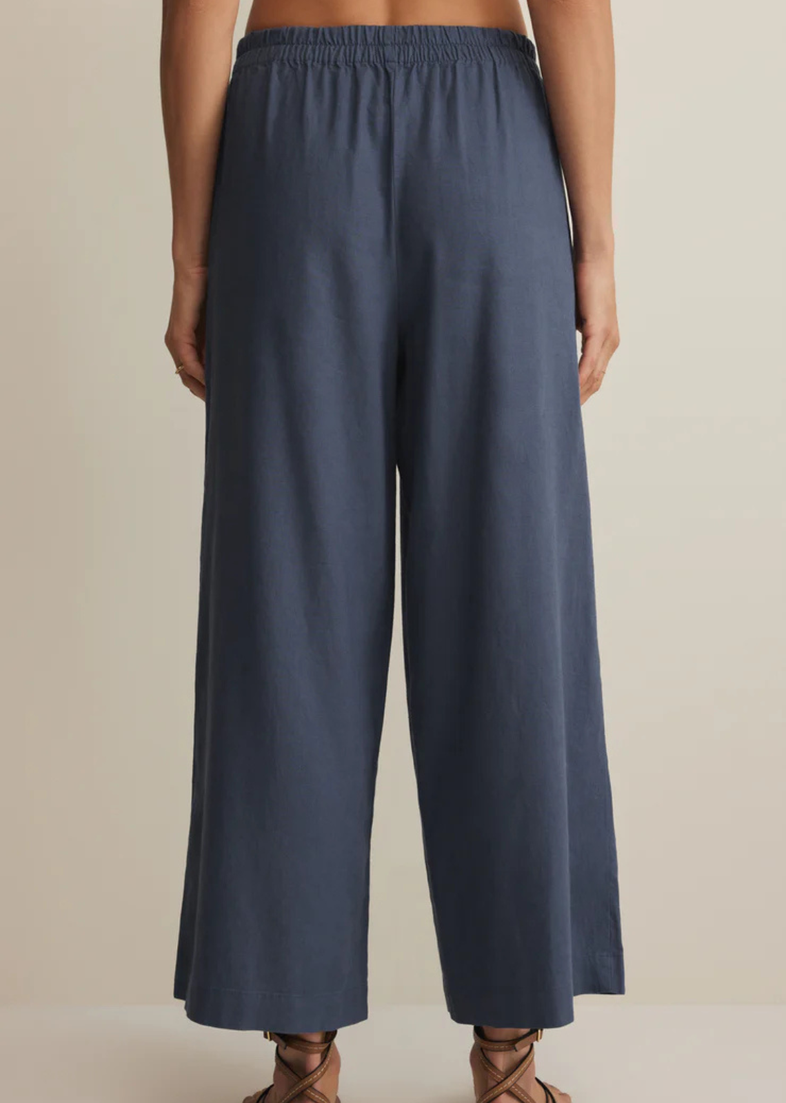Z Supply Scout Linen Pant - Vintage Indigo