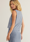 Z Supply Sloane V-Neck Denim Top