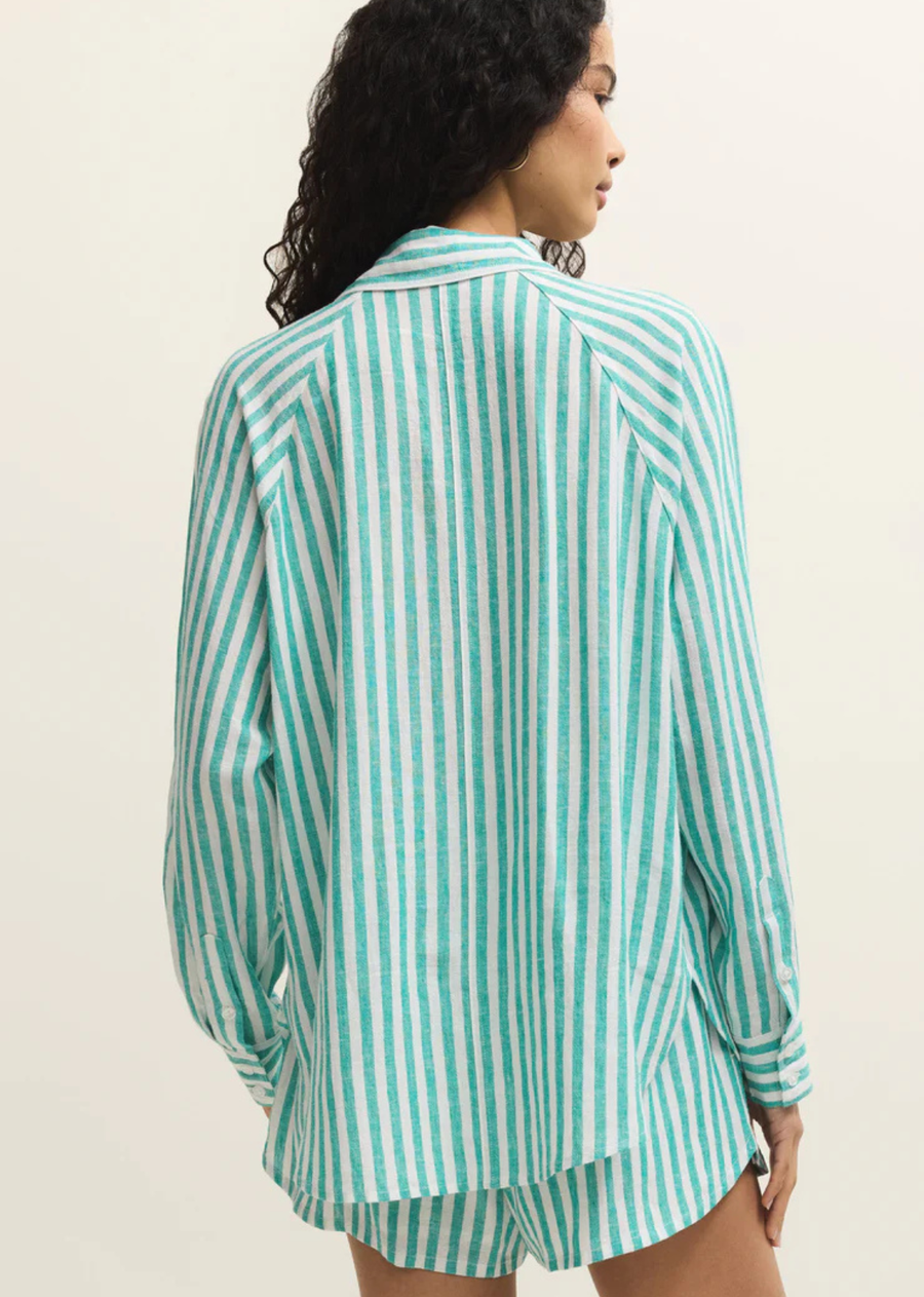Z Supply The Perfect Linen Top - La Palma