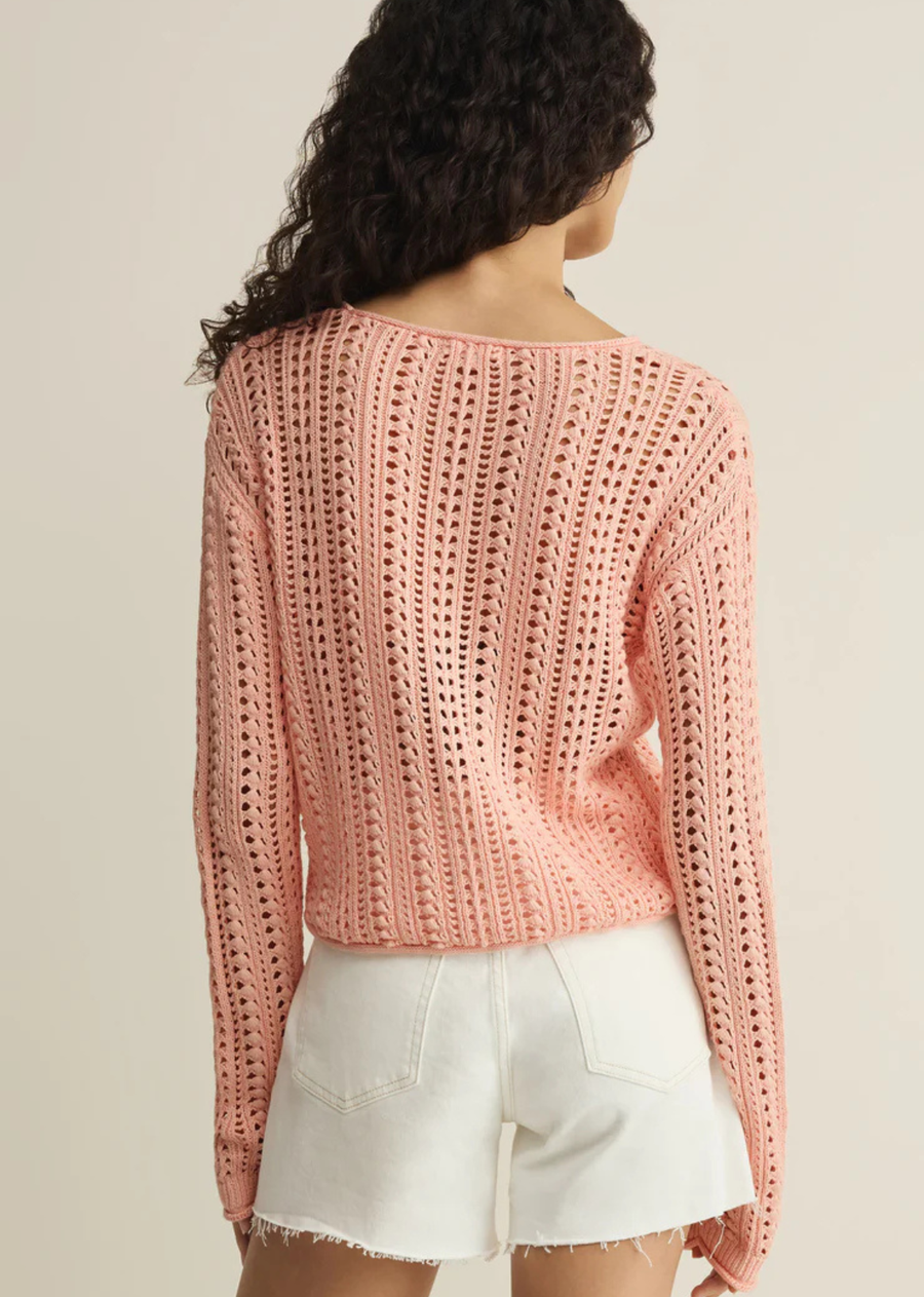 Z Supply Upland Crochet Sweater