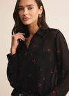 Z Supply Vivienne Floral Top