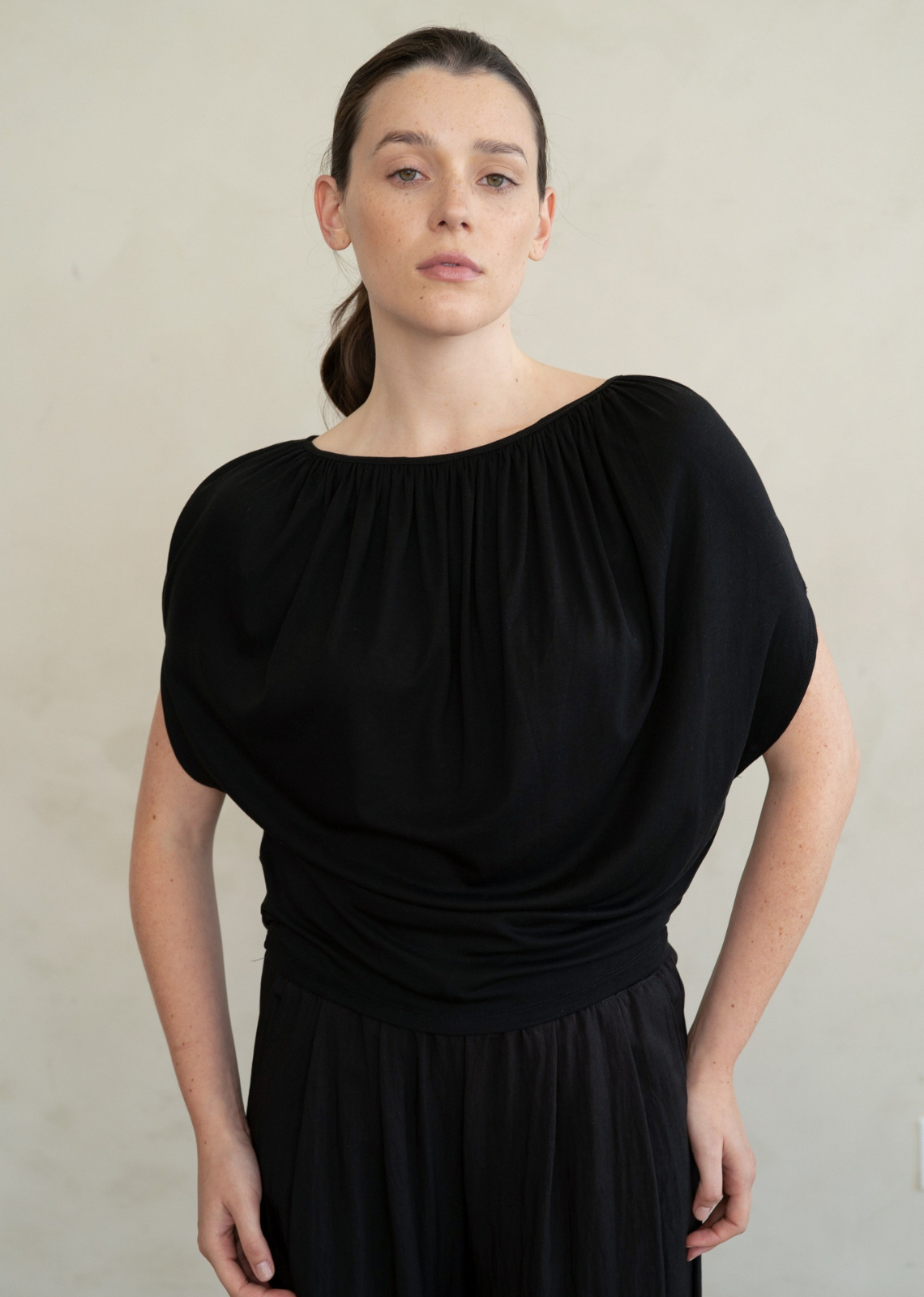 Zoey Draped Off the Shoulder Top