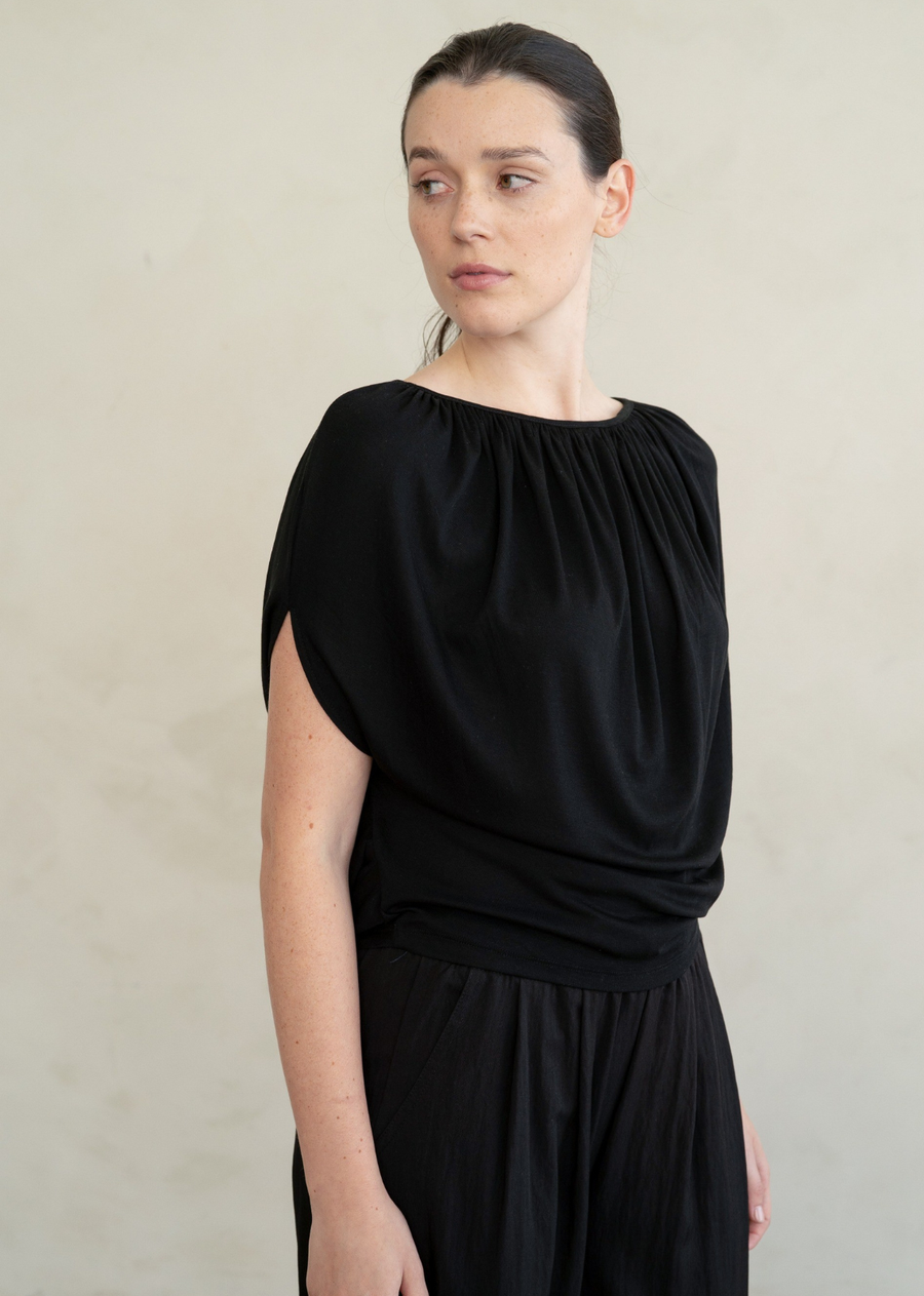 Zoey Draped Off the Shoulder Top