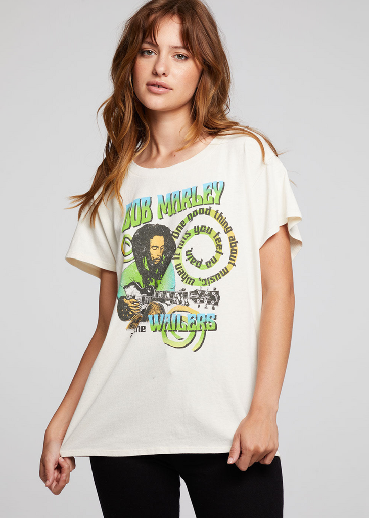 Chaser Bob Marley Trenchtown Rock Tee Denise Boutique