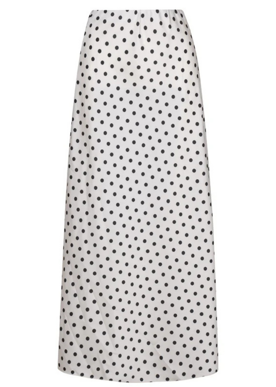 Garden Party Skirt - Cream Dot