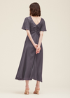 Grade & Gather Shirred Waist Detail Maxi Dress