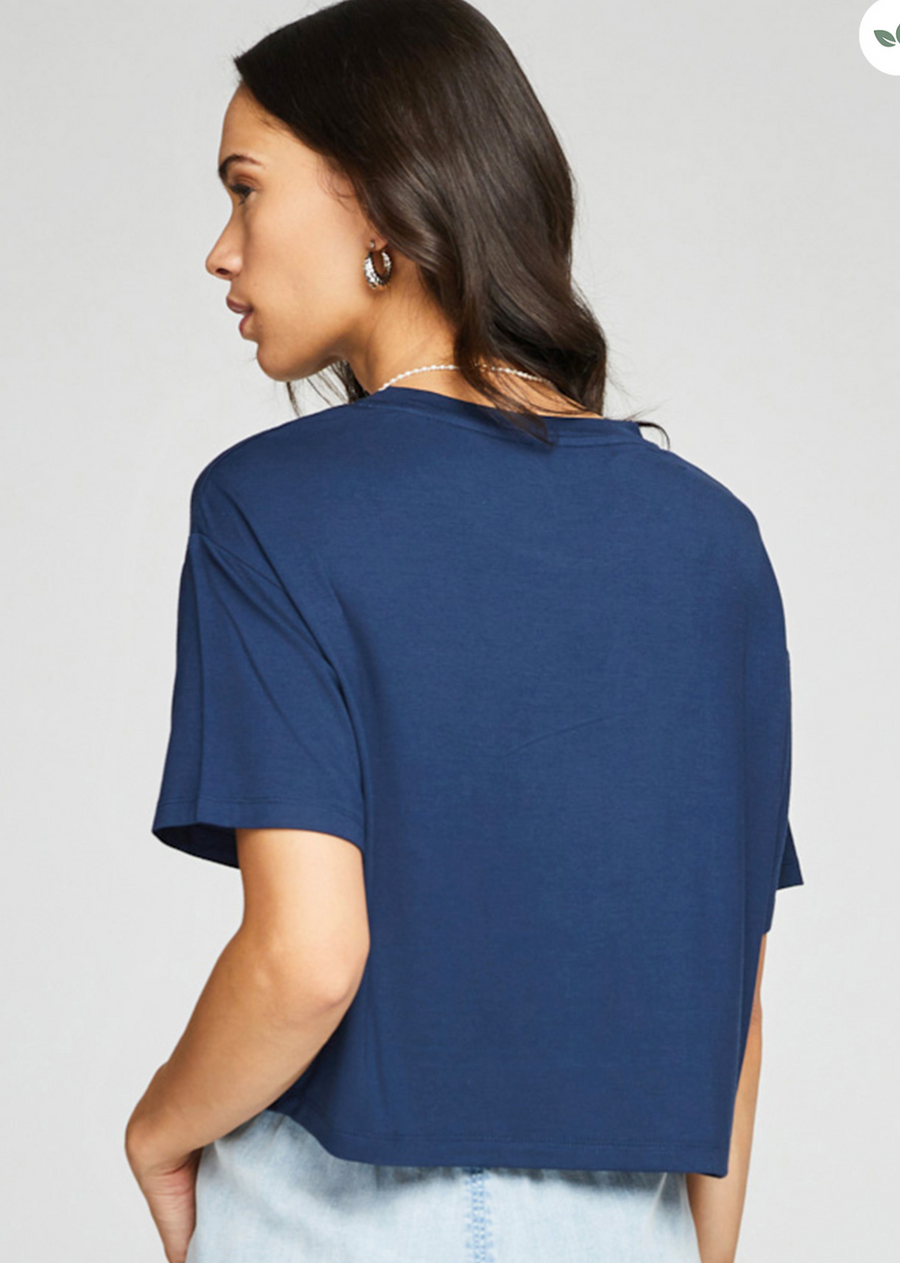 Gentle Fawn Logan Top.Dare we say the Logan is the perfect tee? Not too short, not too long, not too fitted, not too boxy, and in a luxuriously soft and eco-friendly fabric - need we say more?