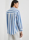 Rails Arlo Shirt Look polished from work to weekend in this classic button-down shirt. Made from lightweight cotton poplin, this crisp striped collared button-down shirt features a classic fit and patch pocket at chest.