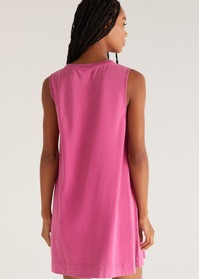 Z SUPPLY-SLOANE DRESS ISLAND PINK