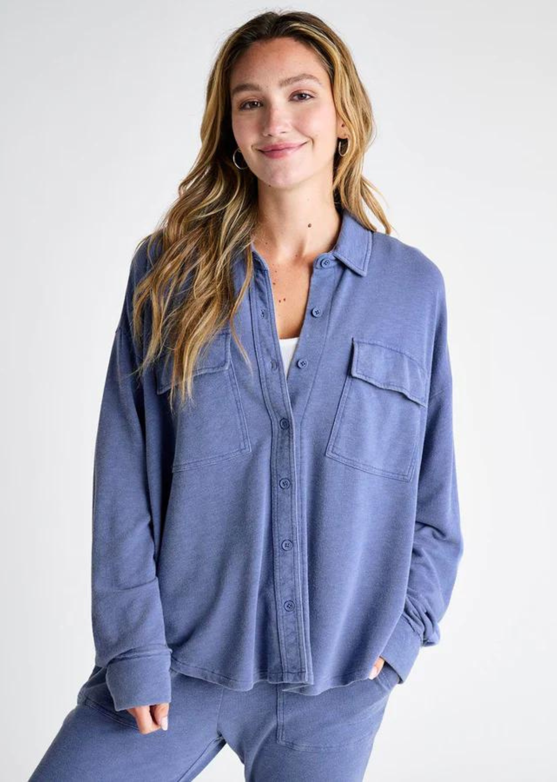 Splendid sales velvet shirt